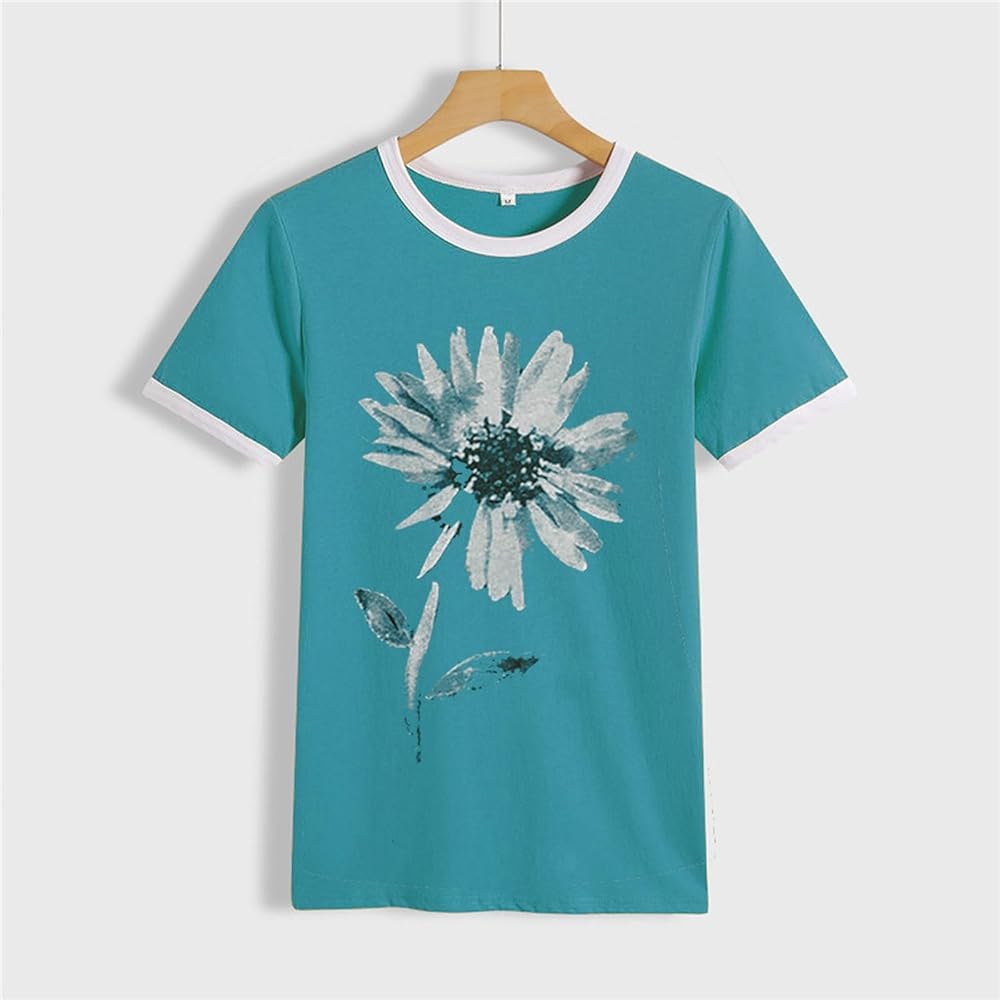 トップス TOO - AME cream shirt Moontreeplanet Womens Tshirt Short Sleeve Bring ON The Sunshine Graphic Tee